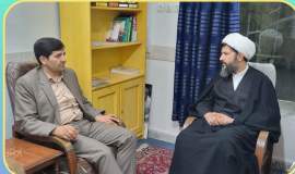دیدار مدیر کل کمیته امداد خراسان شمالی با امام جمعه شیروان