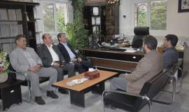 دیدار نماینده منتخب مجلس
