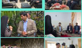حضور میدانی مدیر کل کمیته امداد خراسان شمالی در شهرستان راز و پیگیری مشکلات مددجویان